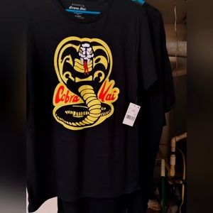 Black Cobra Kai Tshirt